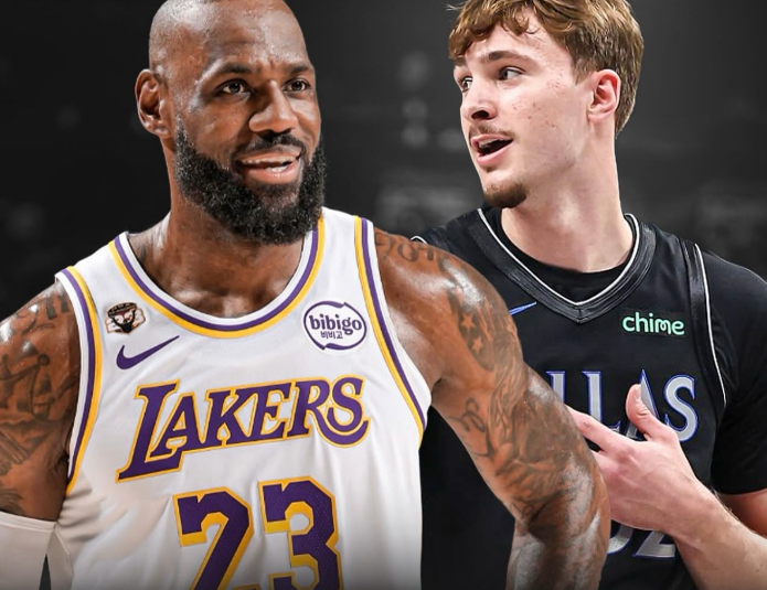 NBA历史首次！41岁詹姆斯22分+19岁弗拉格26分 半场同砍20+